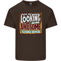 An Awesome Scuba Diver Kids T-Shirt Childrens Chocolate