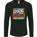 An Awesome Skydiver Skydiving Mens Long Sleeve T-Shirt Black
