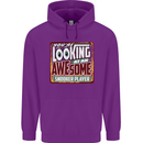 An Awesome Snooker Player Childrens Kids Hoodie Purple