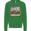An Awesome Snooker Player Kids Sweatshirt Jumper Irish Green