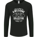 An Awesome Solicitor Looks Like Mens Long Sleeve T-Shirt Black