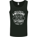 An Awesome Tattooist Looks Like Mens Vest Tank Top Black