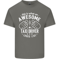 An Awesome Taxi Driver Looks Like Mens Cotton T-Shirt Tee Top Charcoal