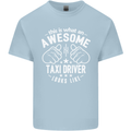 An Awesome Taxi Driver Looks Like Mens Cotton T-Shirt Tee Top Light Blue