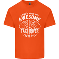 An Awesome Taxi Driver Looks Like Mens Cotton T-Shirt Tee Top Orange