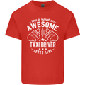 An Awesome Taxi Driver Looks Like Mens Cotton T-Shirt Tee Top Red