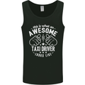 An Awesome Taxi Driver Looks Like Mens Vest Tank Top Black