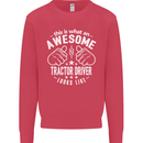An Awesome Tractor Driver Looks Like Mens Sweatshirt Jumper Heliconia