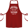 An Awesome Traffic Warden Looks Like Cotton Apron 100% Organic Maroon