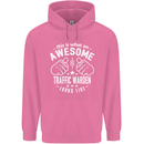An Awesome Traffic Warden Looks Like Mens 80% Cotton Hoodie Azelea