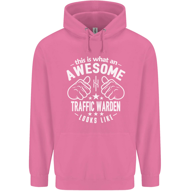 An Awesome Traffic Warden Looks Like Mens 80% Cotton Hoodie Azelea