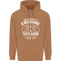 An Awesome Traffic Warden Looks Like Mens 80% Cotton Hoodie Caramel Latte