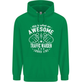 An Awesome Traffic Warden Looks Like Mens 80% Cotton Hoodie Irish Green