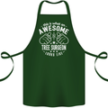 An Awesome Tree Surgeon Looks Like Cotton Apron 100% Organic Forest Green