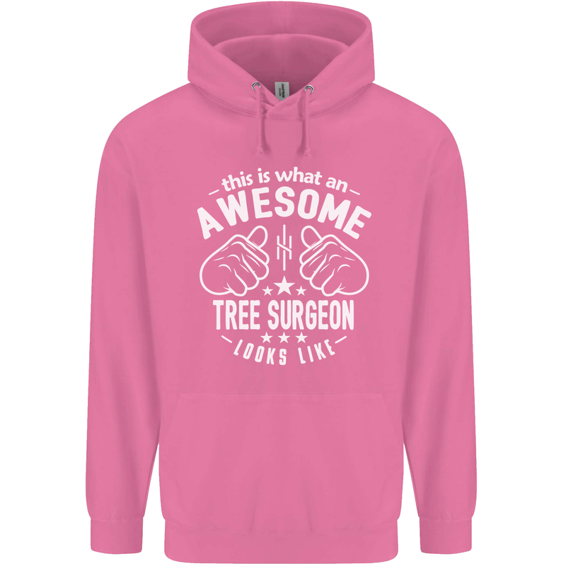 An Awesome Tree Surgeon Looks Like Mens 80% Cotton Hoodie Azelea