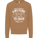 An Awesome Tree Surgeon Looks Like Mens Sweatshirt Jumper Caramel Latte