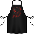 An Eagle Cotton Apron 100% Organic Black