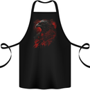 An Eagle Cotton Apron 100% Organic Black