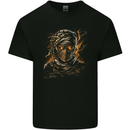An Egyptian Demon Mummy Evil Eyes Kids T-Shirt Childrens Black