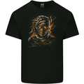 An Egyptian Demon Mummy Evil Eyes Mens Cotton T-Shirt Tee Top BLACK