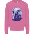 An Elephant Watercolour Mens Sweatshirt Jumper Azalea
