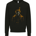 An Evil Clown Halloween Horror Mens Sweatshirt Jumper Black