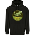 An Iguana Lizard Childrens Kids Hoodie Black