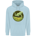 An Iguana Lizard Childrens Kids Hoodie Light Blue