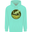 An Iguana Lizard Childrens Kids Hoodie Peppermint