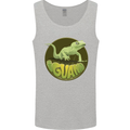 An Iguana Lizard Mens Vest Tank Top Sports Grey