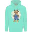 An Infant Highland Cow Cattle Bull Childrens Kids Hoodie Peppermint