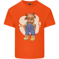 An Infant Highland Cow Cattle Bull Kids T-Shirt Childrens Orange