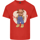 An Infant Highland Cow Cattle Bull Kids T-Shirt Childrens Red