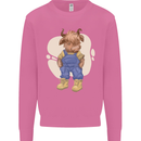 An Infant Highland Cow Cattle Bull Mens Sweatshirt Jumper Azalea