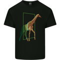 An Obscure Giraffe Design Kids T-Shirt Childrens Black