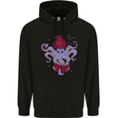 An Octopus Wizard Magic Magician Childrens Kids Hoodie Black