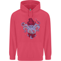 An Octopus Wizard Magic Magician Childrens Kids Hoodie Heliconia