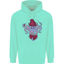 An Octopus Wizard Magic Magician Childrens Kids Hoodie Peppermint