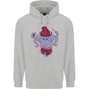 An Octopus Wizard Magic Magician Childrens Kids Hoodie Sports Grey