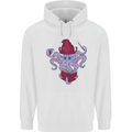 An Octopus Wizard Magic Magician Childrens Kids Hoodie White