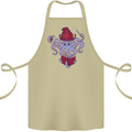 An Octopus Wizard Magic Magician Cotton Apron 100% Organic Khaki