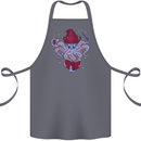 An Octopus Wizard Magic Magician Cotton Apron 100% Organic Steel