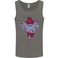An Octopus Wizard Magic Magician Mens Vest Tank Top Charcoal