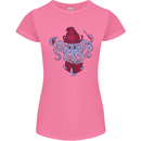 An Octopus Wizard Magic Magician Womens Petite Cut T-Shirt Azalea