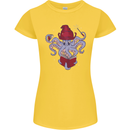 An Octopus Wizard Magic Magician Womens Petite Cut T-Shirt Yellow