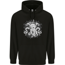An Octopus in the Deep Ocean Sailor Sailing Childrens Kids Hoodie Black