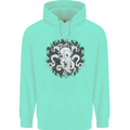An Octopus in the Deep Ocean Sailor Sailing Childrens Kids Hoodie Peppermint