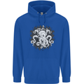 An Octopus in the Deep Ocean Sailor Sailing Childrens Kids Hoodie Royal Blue