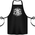 An Octopus in the Deep Ocean Sailor Sailing Cotton Apron 100% Organic Black