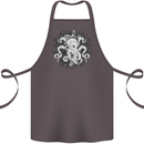 An Octopus in the Deep Ocean Sailor Sailing Cotton Apron 100% Organic Dark Grey